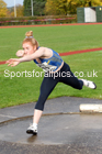 Shot putt, NECAA Open Meeting, Morpeth, Sunday, October 18th. David T. Hewitson/Sports for All Pics